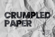 Crumpled Paper Textures, a Texture Graphic by Gravito (Thumbnail 1 of 7)