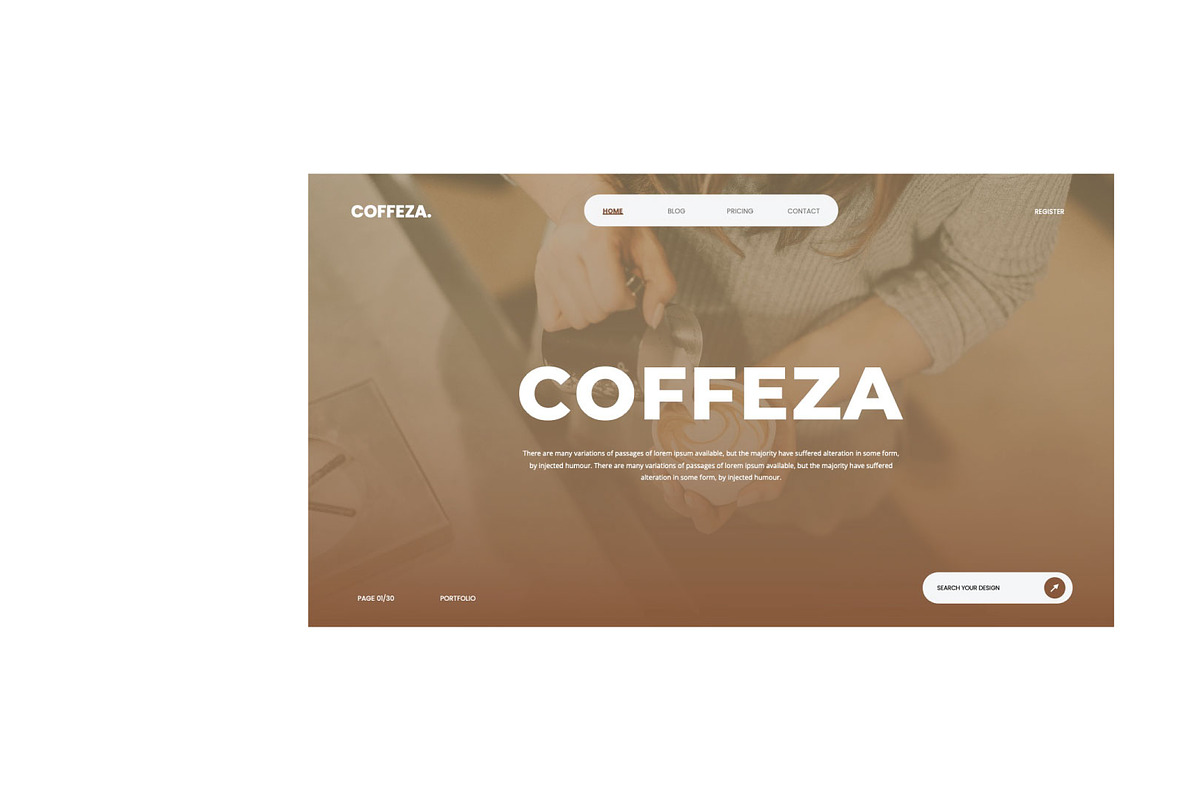 Coffeza Coffee Presentation, a Presentation Template by prps.std (Photo 2 of 9)