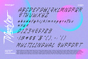 Mechline, a Script Font by Ditatype (Thumbnail 10 of 11)