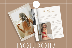 BOHO Boudoir Photography Guide Canva