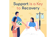Hospital treatment social media post, a Marketing Template by IMG visuals characters (Thumbnail 3 of 4)