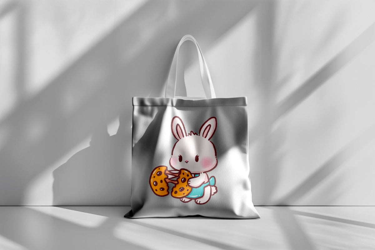 Kawaii Pastel Bunny Autumn Cafe, an Animal Illustration by Blumensdiary (Photo 6 of 7)