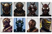 Robot Profile Photos, a Technology Illustration by EMP Design (Thumbnail 2 of 3)