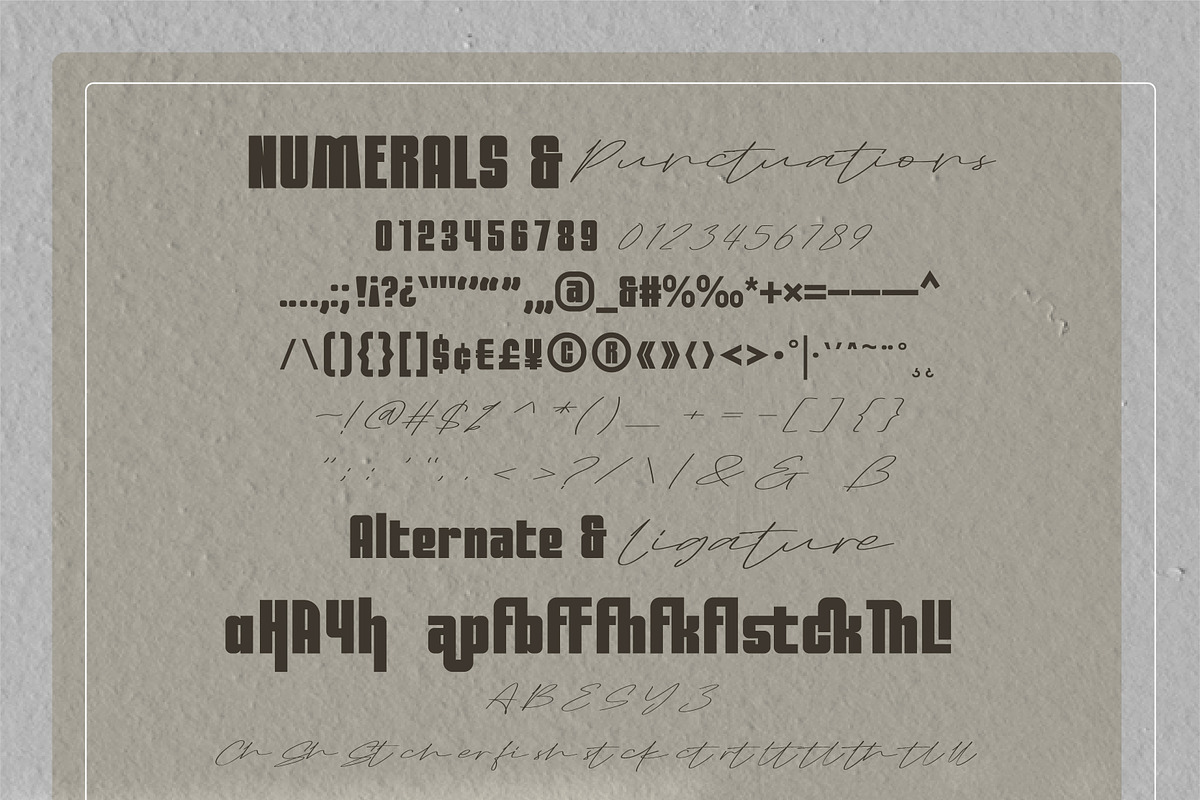 Happyday Script & Sans - Font Duo, a Script Font by Annivers Type (Photo 9 of 11)