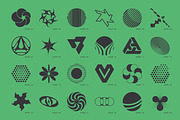 120 Abstract Geometric Shapes Part 4, a Graphic by Vanzyst (Thumbnail 2 of 6)