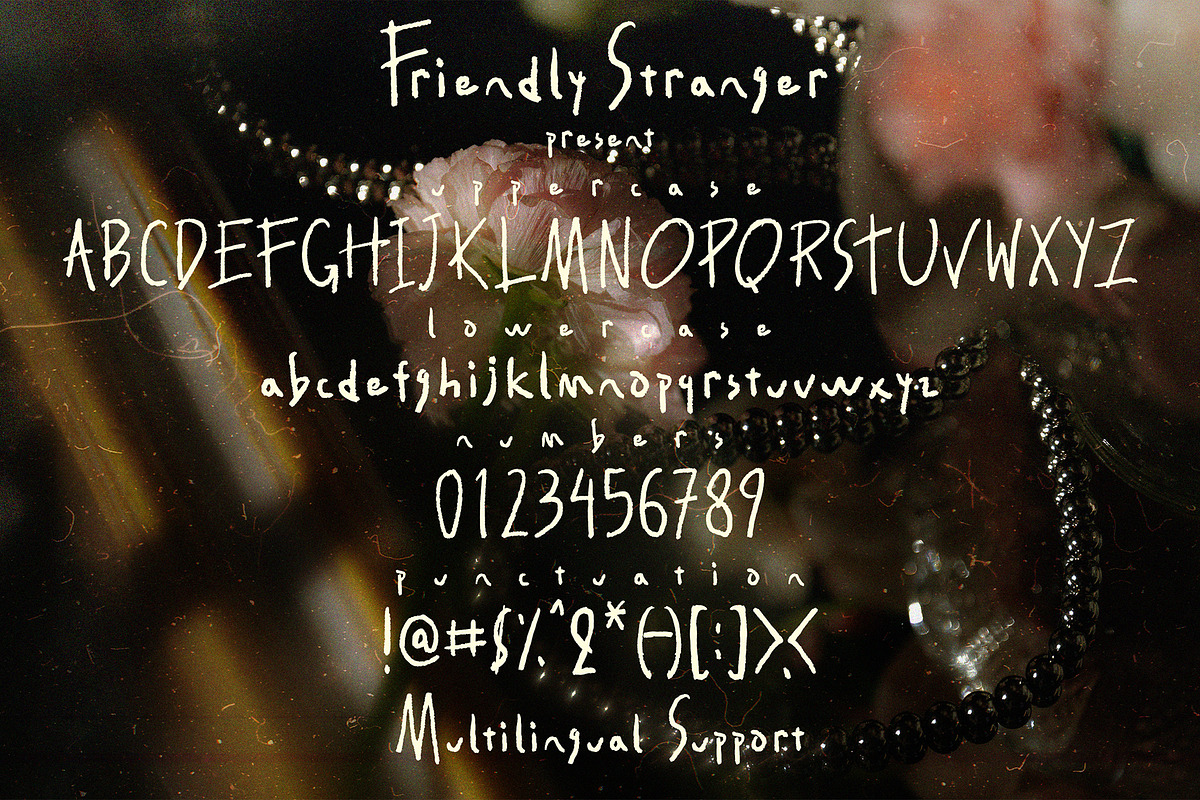 Friendly Stranger – Natural Font, a Handwritten Font by Dm Studio (Photo 8 of 8)