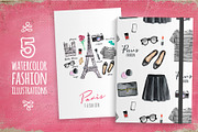 Paris style (fashion illustrations), an Illustration by SoNice (Thumbnail 1 of 4)