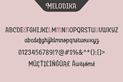 Melodika, a Script Font by Locomotype (Thumbnail 9 of 10)