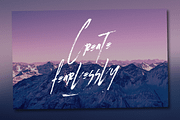 Malevolent Brush | Handwritten Brush, a Handwritten Font by Ardana Creative (Thumbnail 7 of 14)