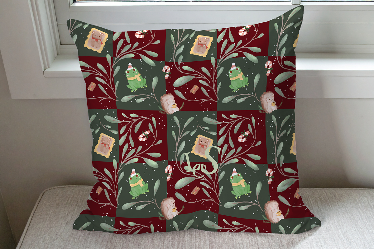Woodland Holiday Scrapbook Patterns, a Pattern Graphic by Little Creative Scribbles (Photo 6 of 9)