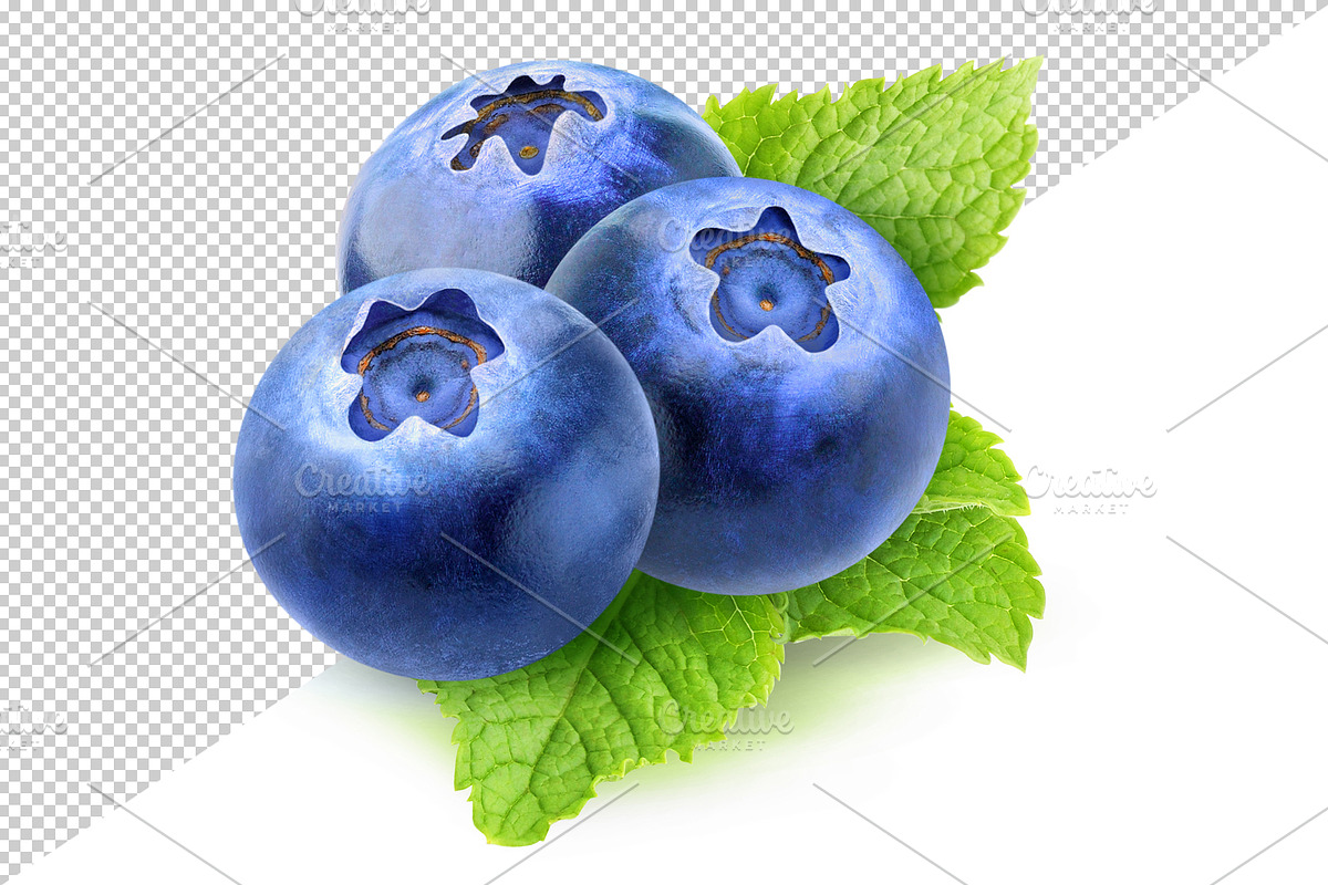 Blueberries and mint preview 3