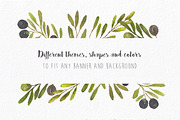Embellished Frames: flowers & leaves, a Decorative Illustration by MaraquelaStudio (Thumbnail 5 of 8)