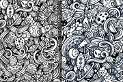 Space Graphics Patterns, a Pattern Graphic by BALABOLKA (Thumbnail 4 of 6)
