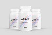 Pill Bottle Mockup, a Cups & Container Mockup by Toasin Studio (Thumbnail 1 of 6)