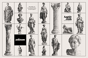 MARBLED CLASSICS Vintage Graphics, an Object Graphic by angelainthefields (Thumbnail 3 of 13)