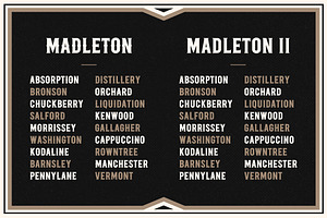 Madleton Font Pack