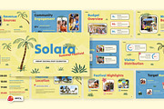 Solara Summer Festival PowerPoint, a Presentation Template by Loin Studio (Thumbnail 1 of 4)