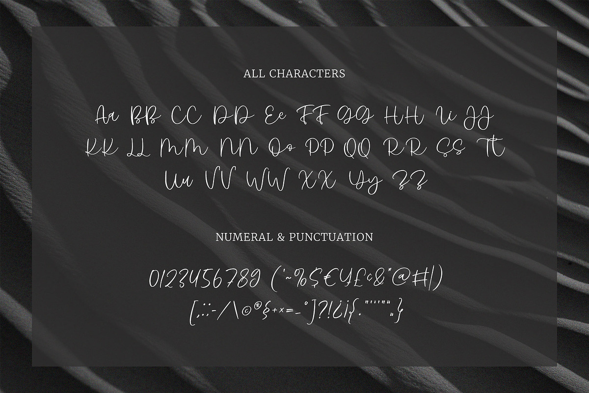 Vogius Signature - Script, a Script Font by Krakenbox Studio (Photo 10 of 12)