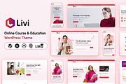 Livi - Education WordPress Theme, a WordPress Template by ThemesRain (Thumbnail 1 of 3)
