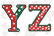 Christmas Alphabet Sublimation Png, an Illustration by RobertsArt (Thumbnail 4 of 6)