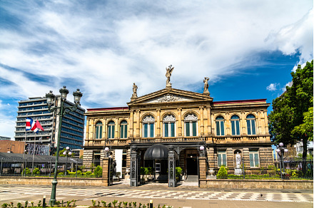 National Theatre of Costa Rica in, an Architecture Photo by Leonid Andronov