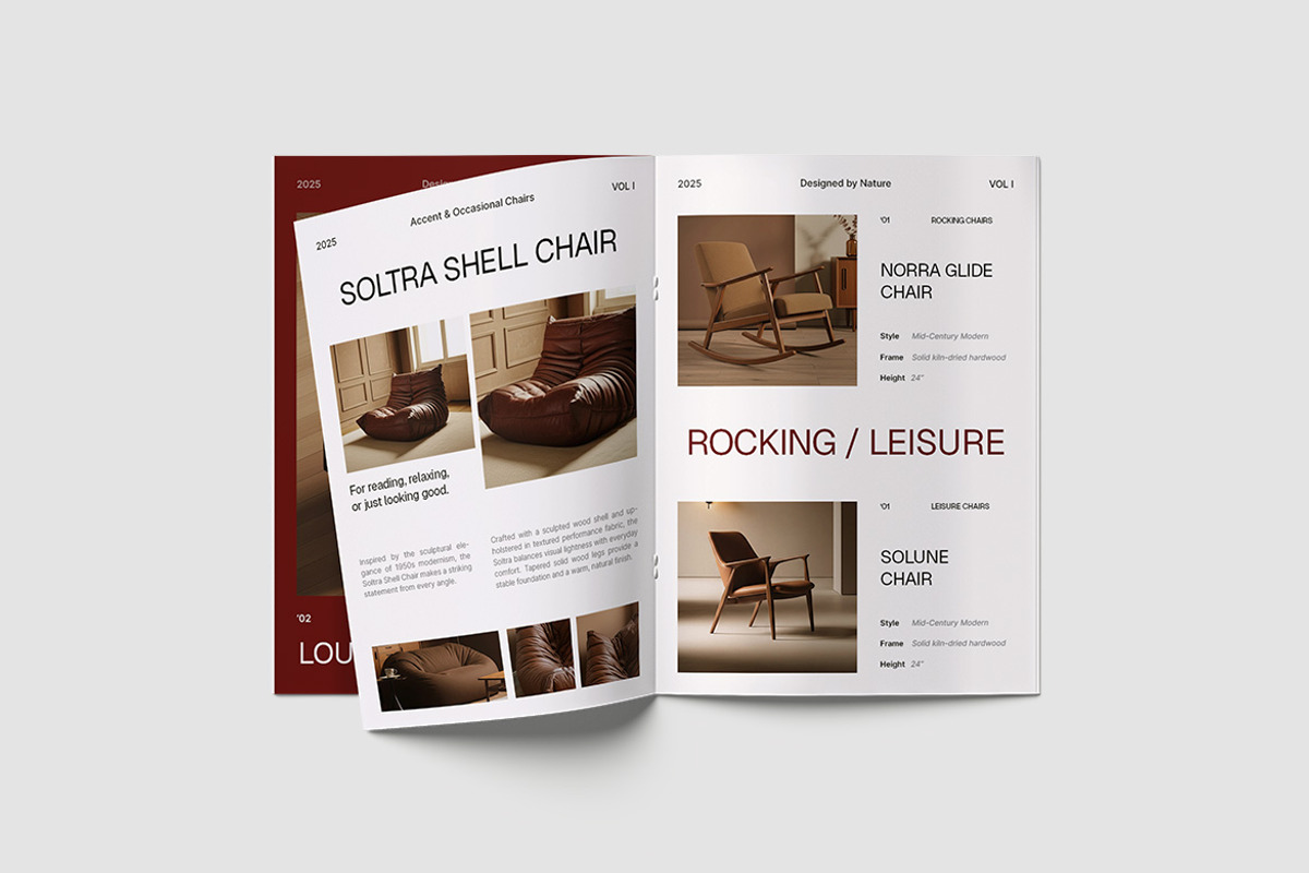 Project Property Look Book Template, a Brochure Template by TMint Play (Photo 6 of 8)