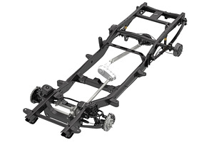 PICKUP TRUCK CHASSIS 4WD IFS, a Cars & Vehicle 3D Model by NNAVAS 3D