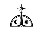 Celestial Compass SVG Bundle, an Illustration by Gaye Art (Thumbnail 23 of 31)