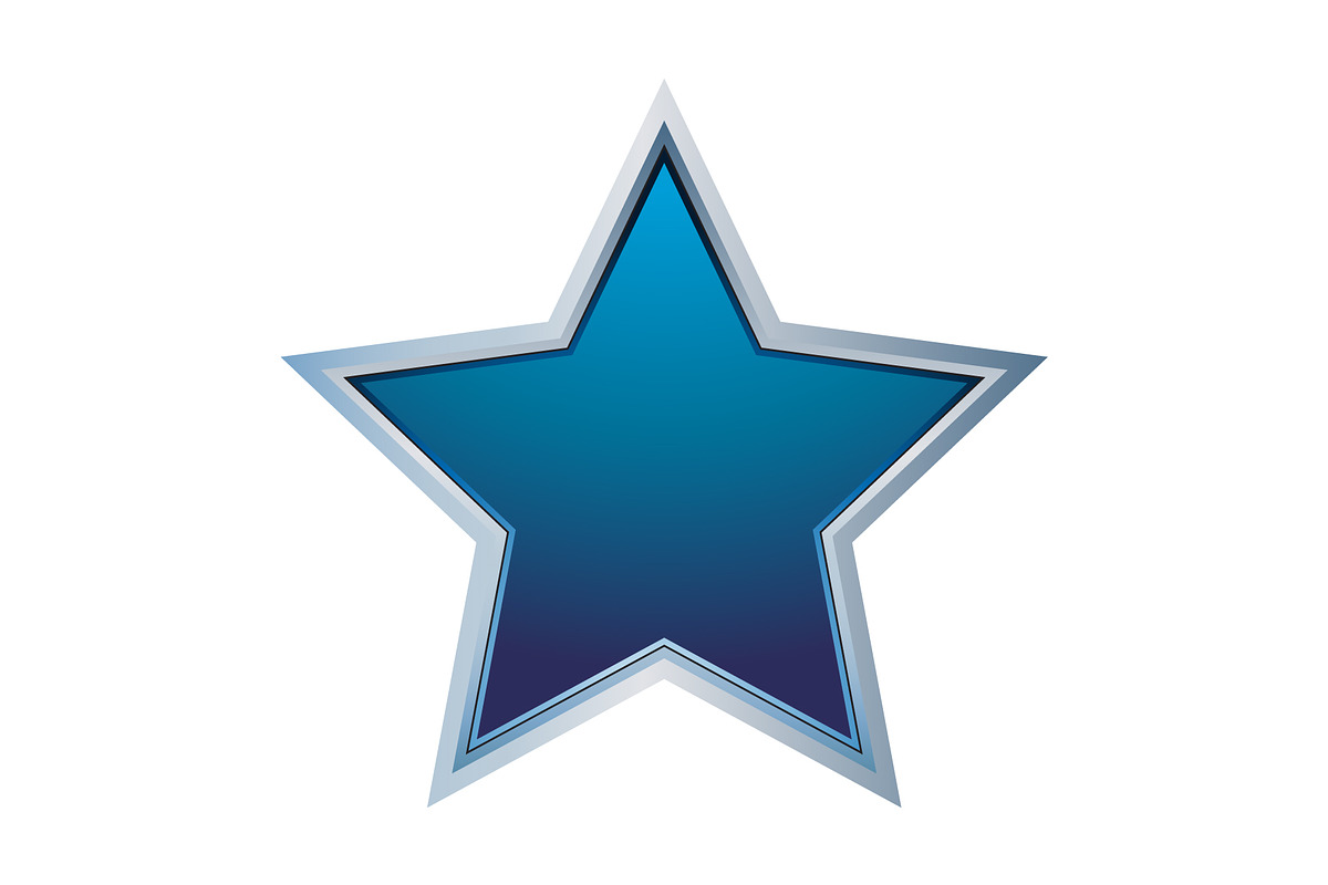 Star logo design template, a Branding & Logo Template by Sumberpangan (Photo 1 of 3)