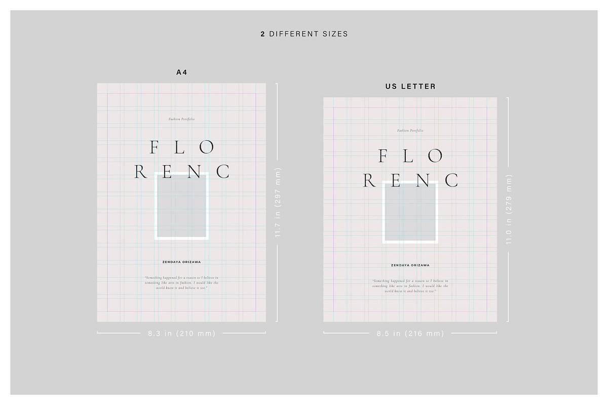 FLORENC Creative Portfolio, a Magazine Template by Arif Tri Ananta (Photo 6 of 14)