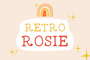 Retro Rosie Font, a Serif Font by Brunch Club Design (Thumbnail 1 of 12)