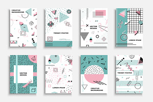 Color contemporary cover-80s fashion, a Brochure Template by ExpressShop