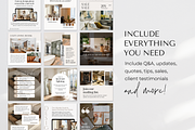 Interior Design Instagram Posts, a Social Media Template by ShopRShop (Thumbnail 2 of 9)