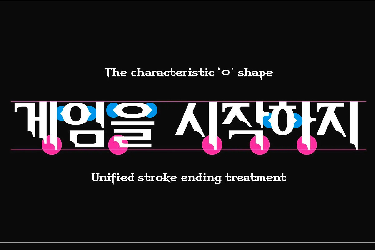 HU Thegame KR / 20% OFF, a Blackletter Font by heummdesign (Photo 2 of 7)