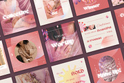 Pink Vibe Canva Template, a Social Media Template by Nenjo Studio (Thumbnail 3 of 5)