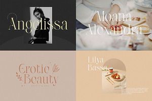 Ligature Font BUNDLE Vol. 3