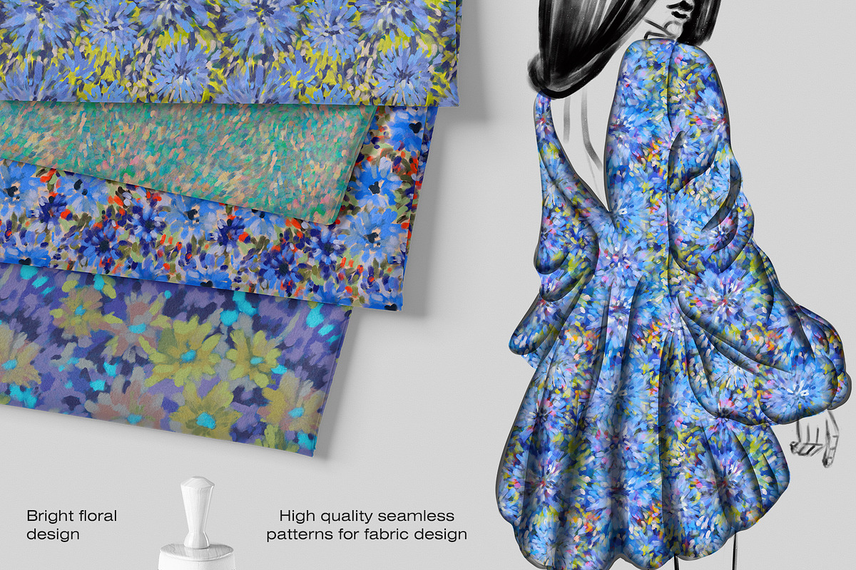 Summer meadow patterns, a Pattern Graphic by ANAKOTO (Photo 11 of 13)