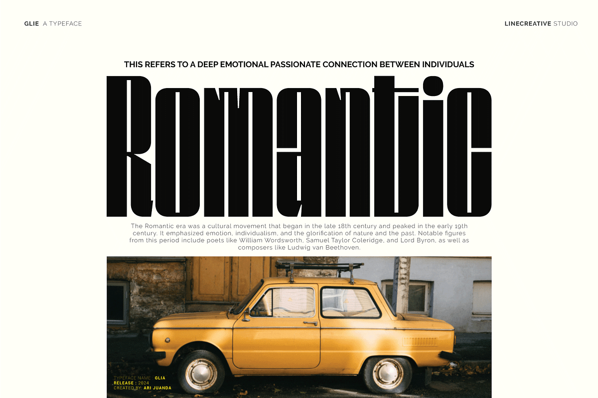 Glia A Typeface, a Sans Serif Font by Linecreative (Photo 5 of 10)