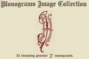 Monograms Collection Letter J, an Object Graphic by Intellecta Design (Thumbnail 2 of 7)