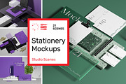 Stationery Mockups - Studio Scenes, a Product Mockup by Mr.Mockup™ (Thumbnail 1 of 17)