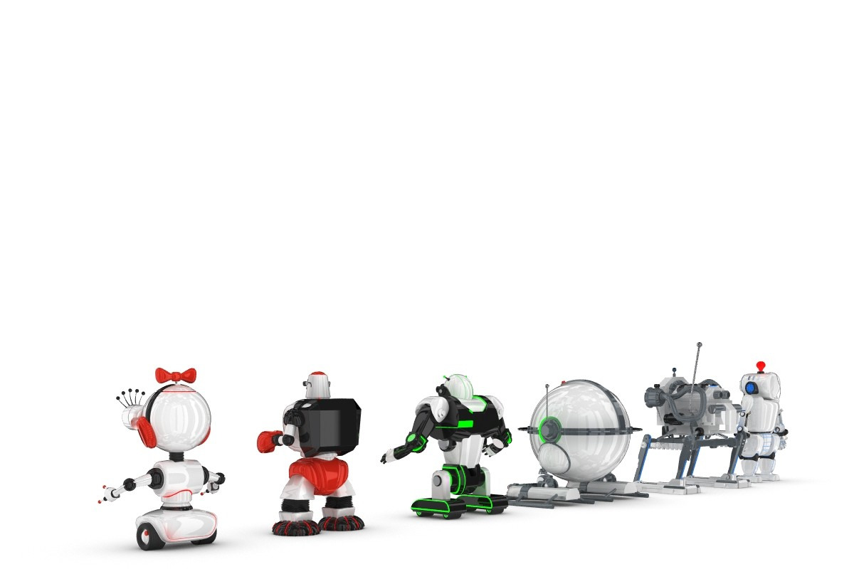 Funny Robots Pack 2, a Characters & Person 3D Model by konstantin.ermolaev (Photo 4 of 9)