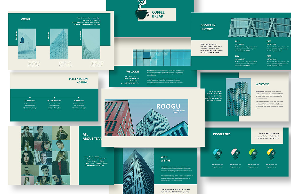 Roogu Powerpoint Template, a Presentation Template by temphall (Photo 7 of 8)