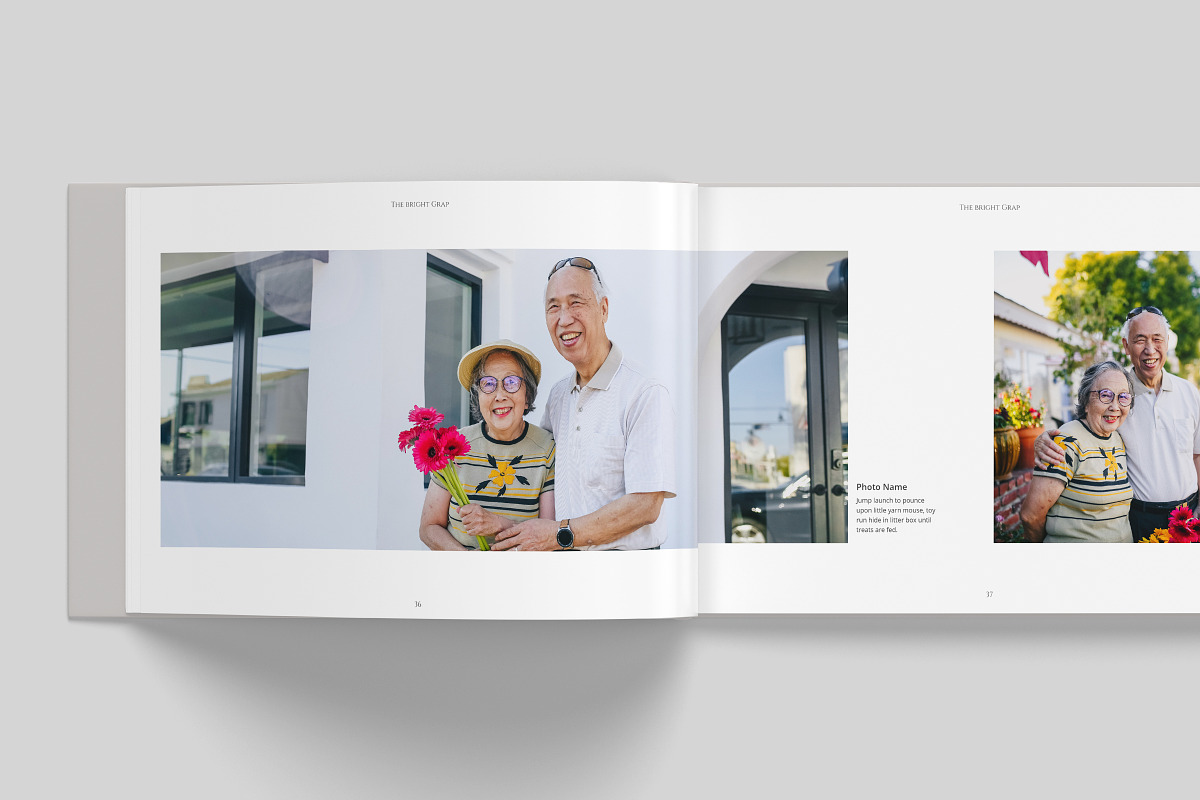 Photo Book / Album or Portfolio, a Brochure Template by TheBrightGrap (Photo 20 of 22)