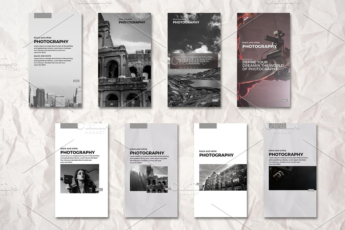 Black and White Photography, a Social Media Template by Aji Gallery (Photo 12 of 20)