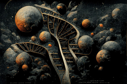 Futuristic stairs (Episode 001-2)