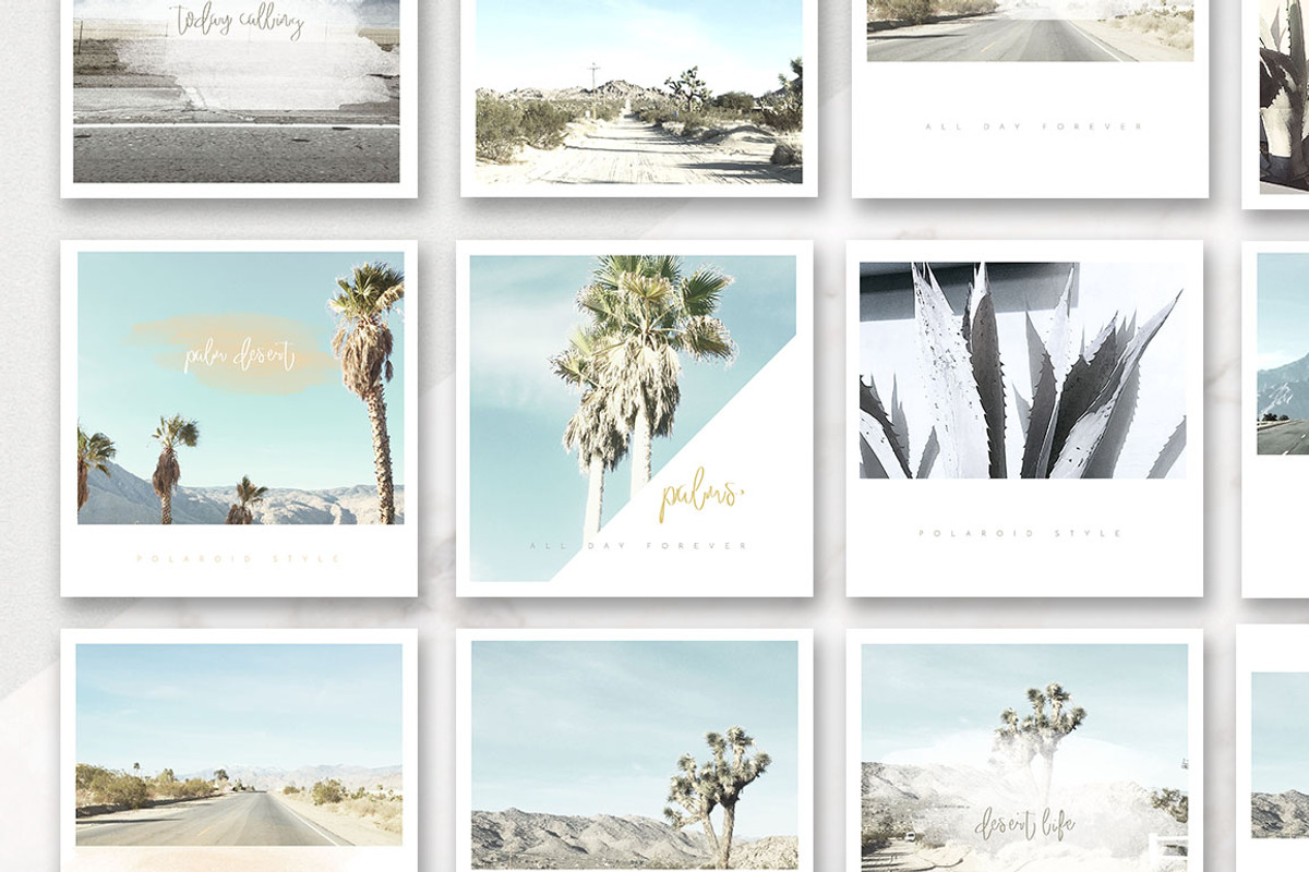 California Social Media Pack, a Social Media Template by Aloha Philly (Photo 4 of 5)