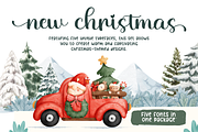New Christmas - Christmas Font, a Script Font by BearyType Studio (Thumbnail 1 of 19)
