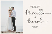 Moment, a Script Font by Amarlettering (Thumbnail 2 of 6)