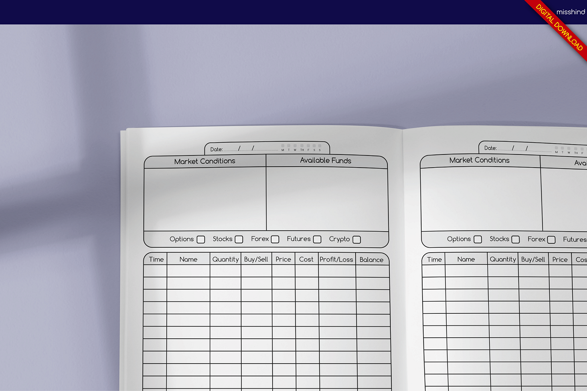 Trading Logbook • KDP Interior, a Templates & Theme by HyeRi (Photo 4 of 4)