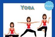 Yoga Teacher Portrait Creator, a Person Illustration by Lauren Lesley Studio (Thumbnail 43 of 43)